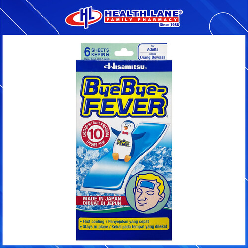 BYE BYE FEVER- ADULT (6'S)