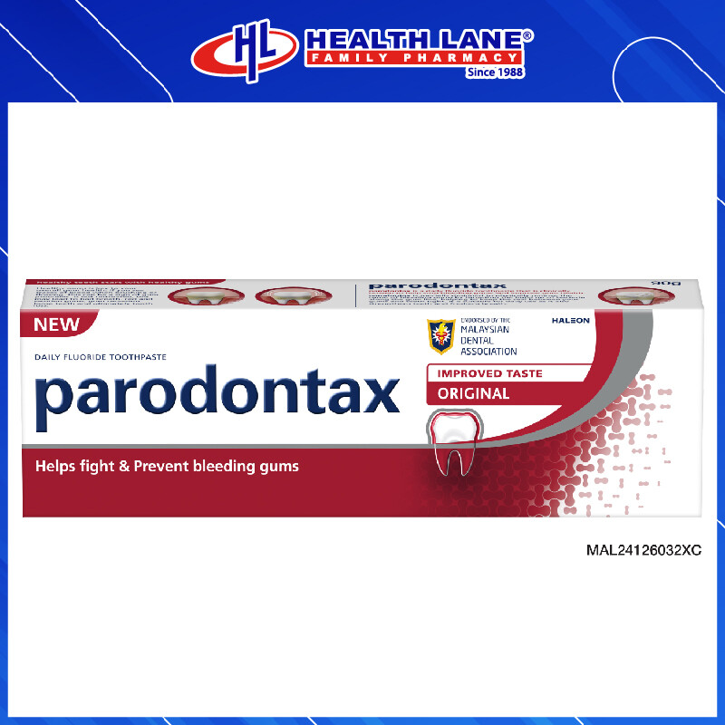 PARODONTAX DAILY FLUORIDE TOOTHPASTE (90G) - RED