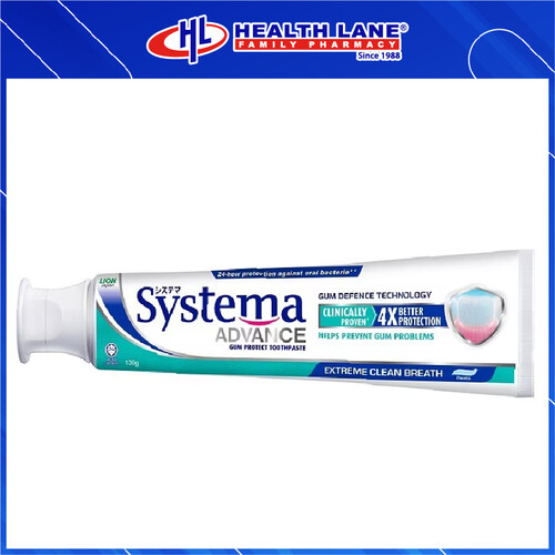 SYSTEMA TOOTHPASTE EXTREME CLEAN BREATH 130G