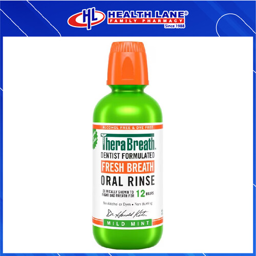 THERABREATH FRESH BREATH ORAL RINSE 473ML - MILD MINT