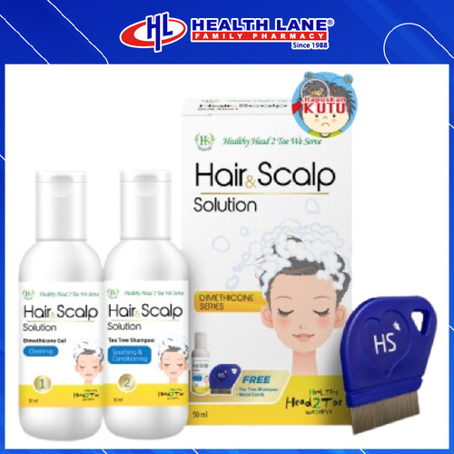 HS HAIR & SCALP SOLUTION (ANTI-KUTU)