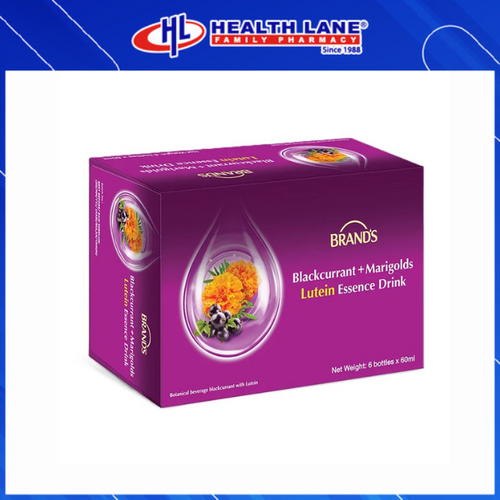 BRAND'S BLACKCURRANT & LUTEIN ESSENCE 60ML X 6'S