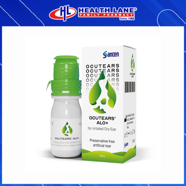 OCUTEARS ALOE+ EYE DROPS 10ML
