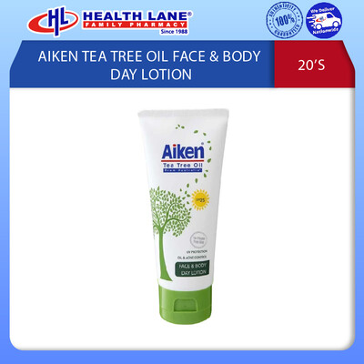 AIKEN POKOK TEH MINYAK MUKA & BODY DAY LOSYEN - 150G
