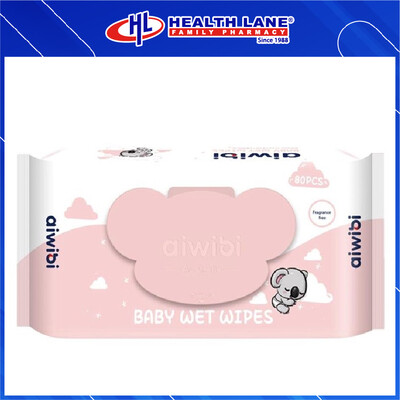 AIWIBI STRAWBERI MILD TISU LEMBAP 80'S