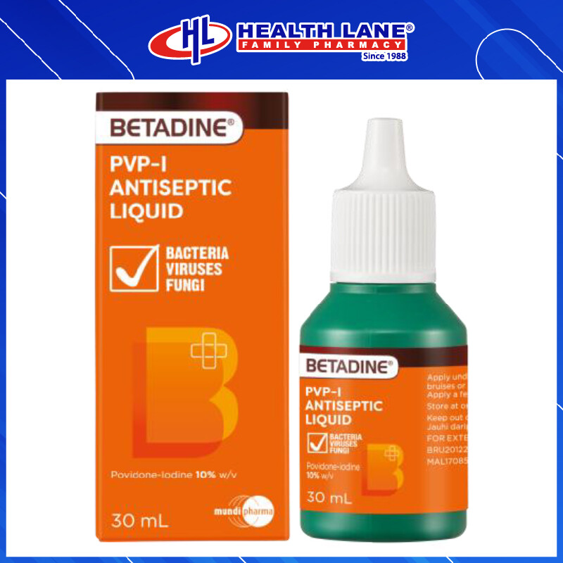 BETADINE (PVP-I) ANTISEPTIC CECAIR (30ML)