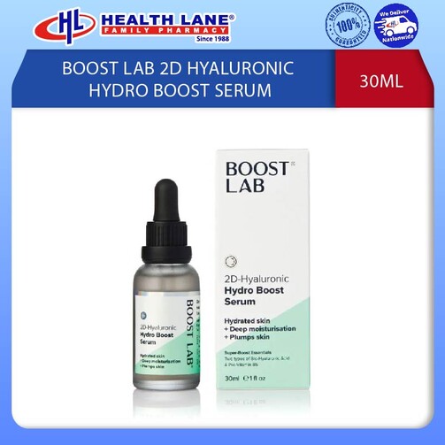 BOOST LAB 2D HYALURONIC HYDRO BOOST SERUM 30ML