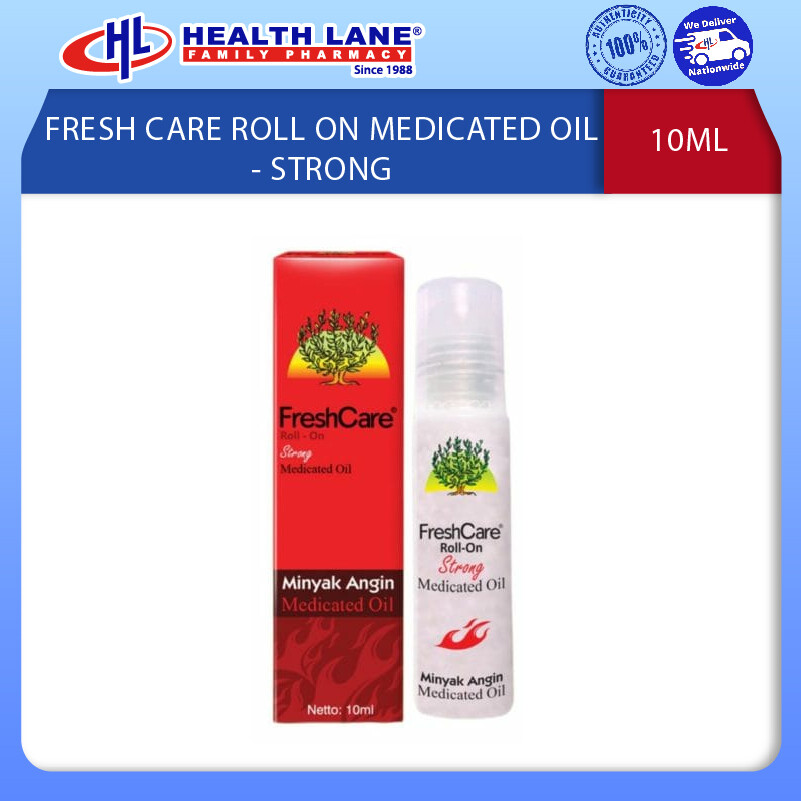 FRESH CARE ROLL ON MEDICATED OIL - STRONG 