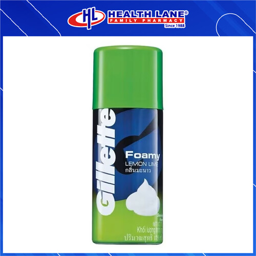 GILLETTE FOAMY LEMON LIMAU 175G