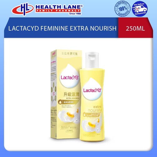 LACTACYD FEMININE EXTRA NOURISH 250ML