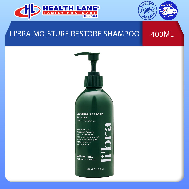 LI'BRA MOISTURE RESTORE SHAMPOO 400ML