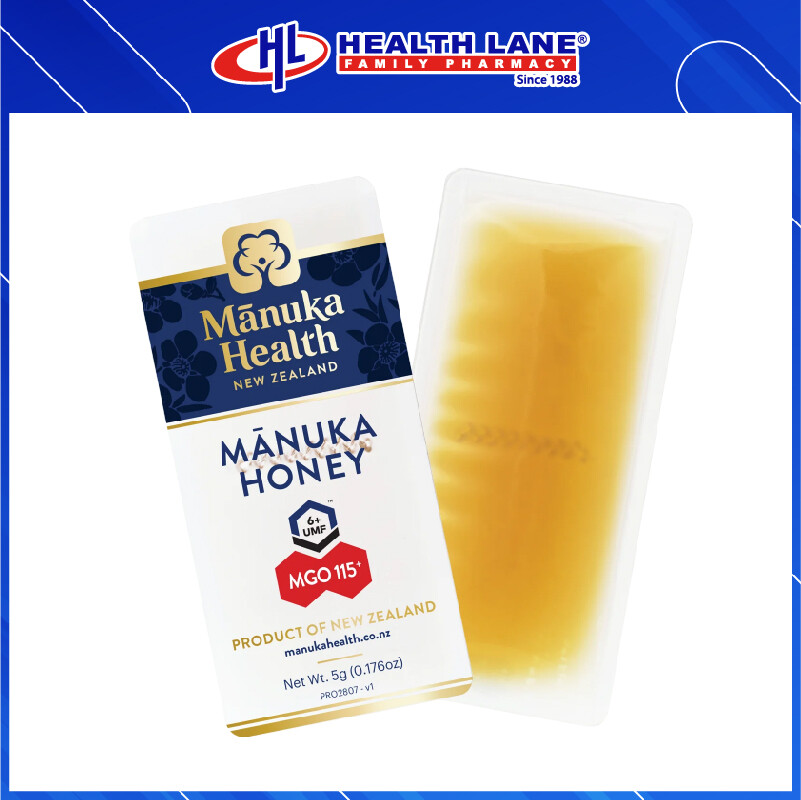 HEALTH MANUKA HONEY MGO 115+ 5G X 12'S