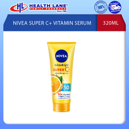 NIVEA SUPER C+ VITAMIN SERUM 320ML