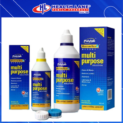 POLYLAB MULTI PURPOSE SOLUTION 360ML + 100ML