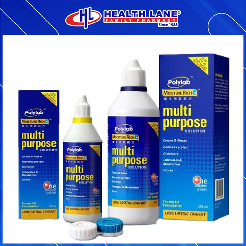POLYLAB MULTI PURPOSE SOLUTION 360ML + 100ML