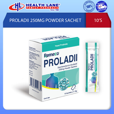 PROLADII 250MG POWDER SACHET 10'S