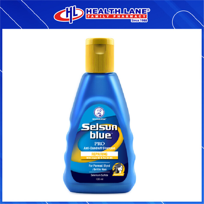 SELSUN BLUE PRO REPAIRING ANTI-DANDRUFF SYAMPU 120ML