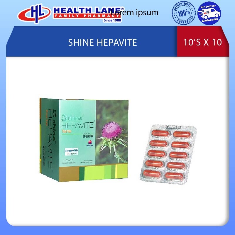 SHINE HEPAVITE 10'S x 10