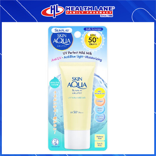 SUNPLAY SKIN AQUA UV PERFECT MILD MILK SPF 50+ PA+++ 40G