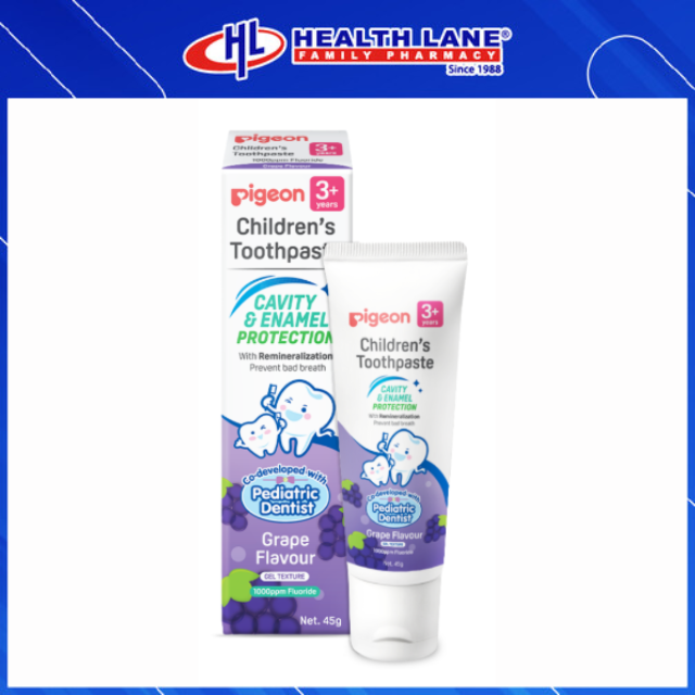 PIGEON CHILDREN TOOTHPASTE 3YRS 45G - GRAPE