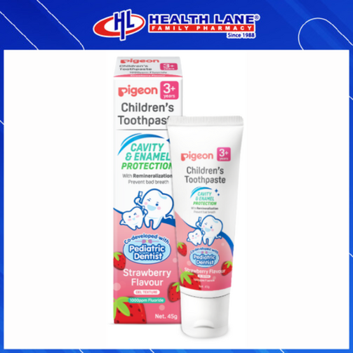 PIGEON CHILDREN TOOTHPASTE 3YRS 45G - STRAWBERRY