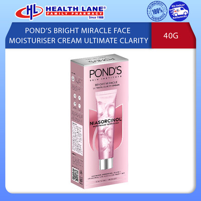 POND’S BRIGHT MIRACLE FACE MOISTURISER CREAM ULTIMATE CLARITY 40G