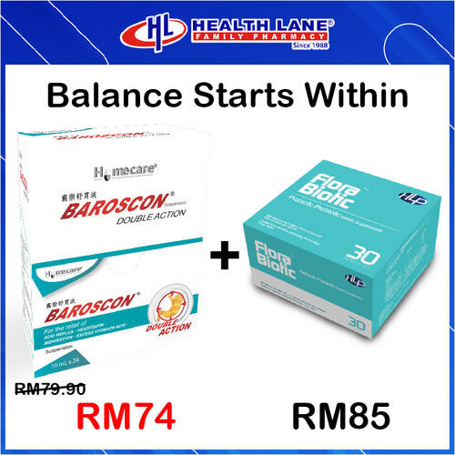 [BUNDLE DEAL] BAROSCON + LIFESENZE FLORA BIOTIC