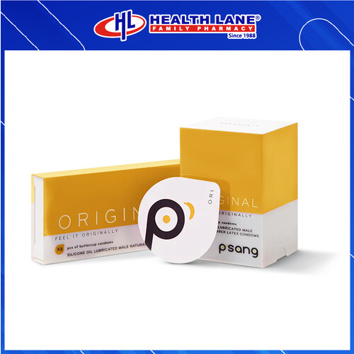 P'SANG ORIGINAL BUTTERCUP CONDOM 12'S