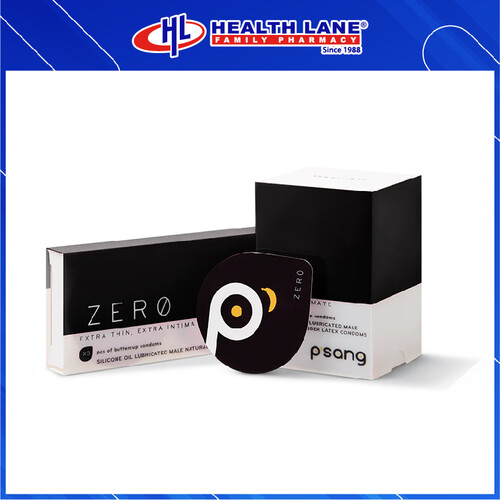 P'SANG ZERO BUTTERCUP CONDOM 12'S