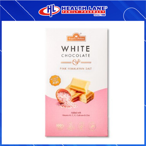 ROYAL DE DOLTON SUGAR FREEWHITECHOCOLATE PINK HIMALAYAN SALT (90G)
