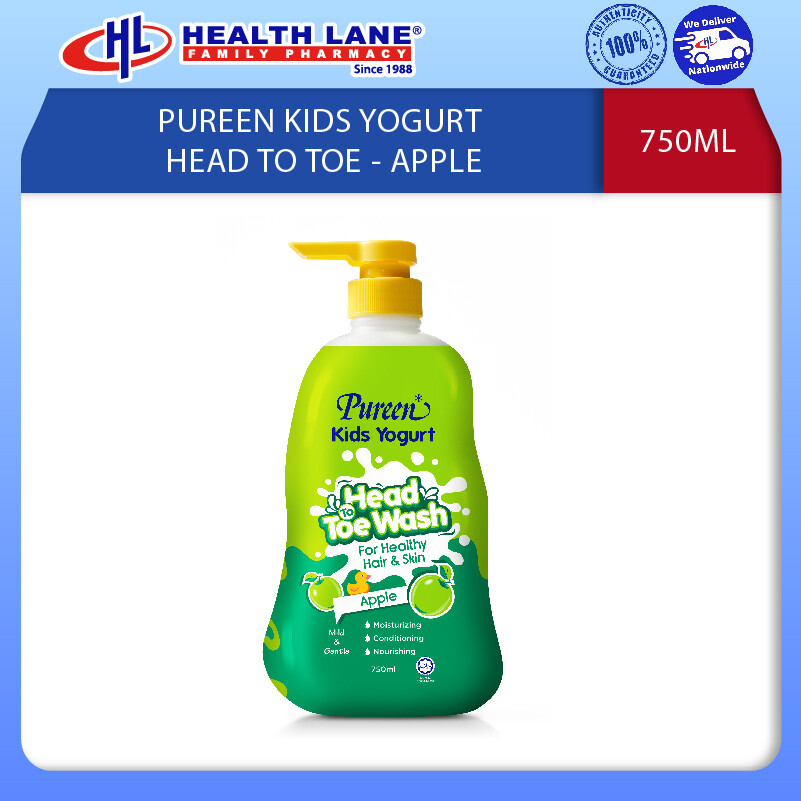 PUREENKANAK-KANAKS YOGURT HEAD TO TOE 750ML- APPLE