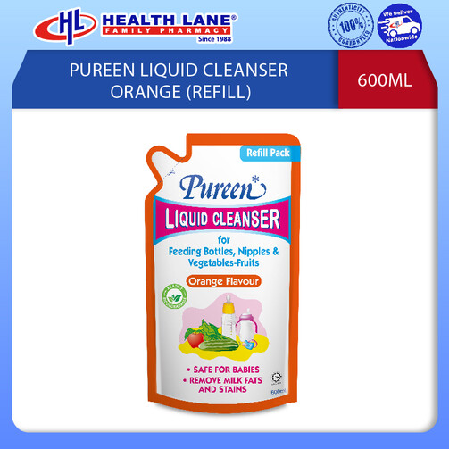 PUREEN CECAIR PENCUCI OREN (REFILL) 600ML