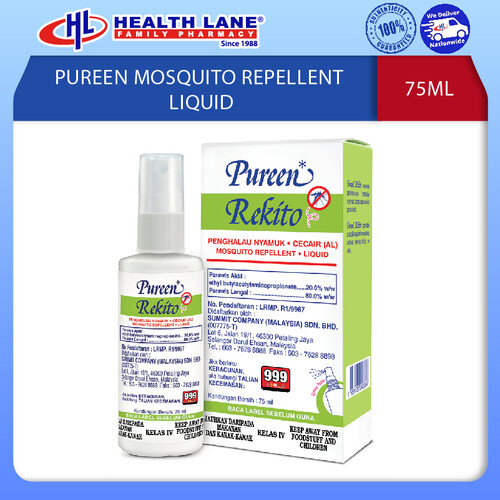 PUREEN MOSQUITO REPELLENT LIQUID 75ML