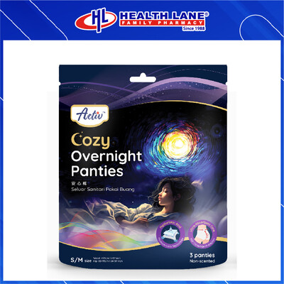 RESPACK ACTIV COZY SELUAR MALAM S/M 3'S 