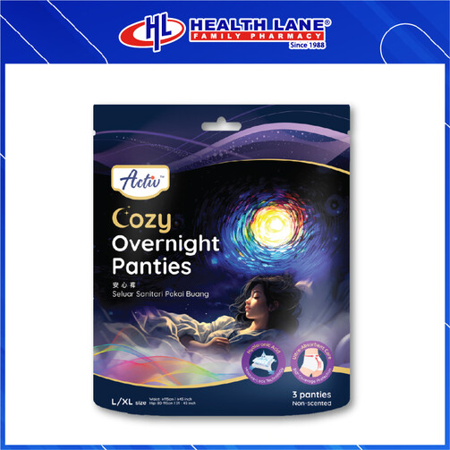 RESPACK ACTIV COZY SELUAR MALAM L/XL 3'S 