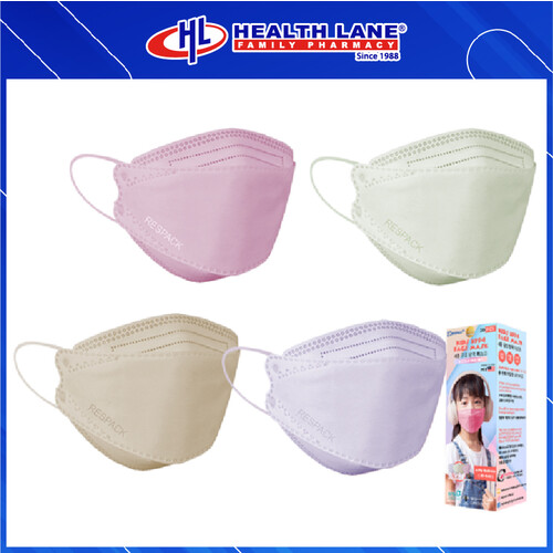 RESPACK  FACE MASK 4PLY KF94 20'S - KIDS 4 IN 1