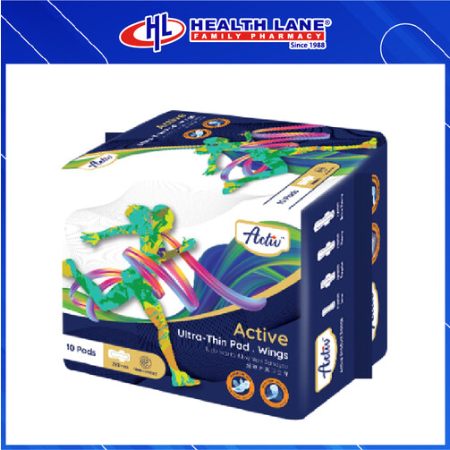 RESPACK ACTIV ULTRA-THIN PAD BERSAYAP 290MM 10'S 