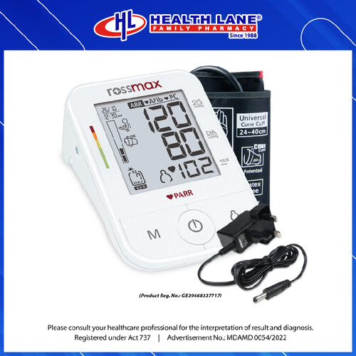 ROSSMAX BLOOD PRESSURE MONITOR X5