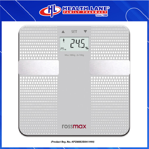 ROSSMAX BODY FAT MONITOR WITH SCALE-WF260