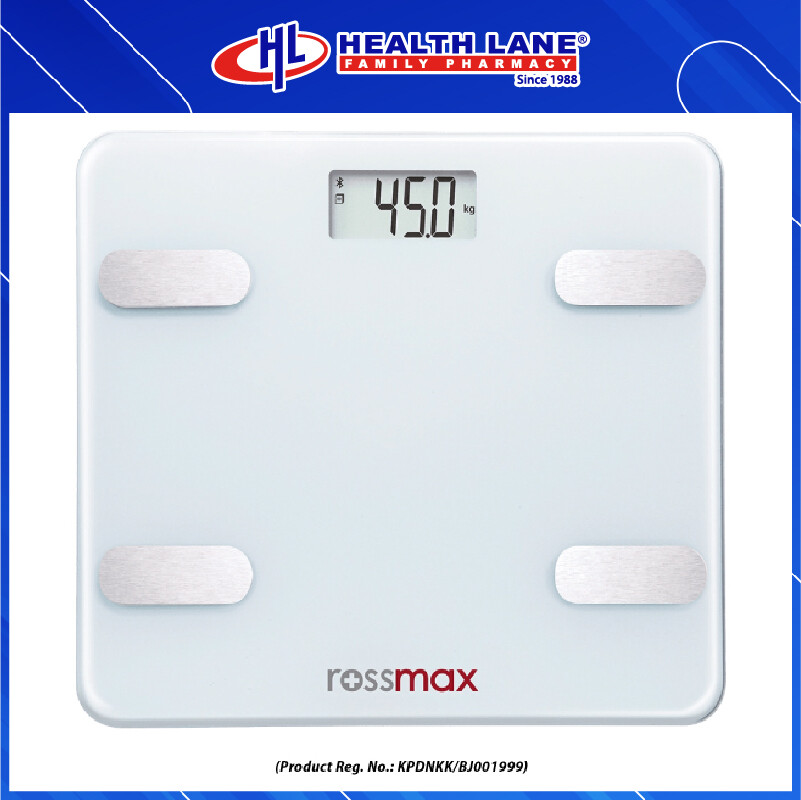 ROSSMAX BODY FAT MONITOR DENGAN SCALE-WF262 BT