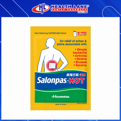 SALONPAS HOT PATCH 1'S