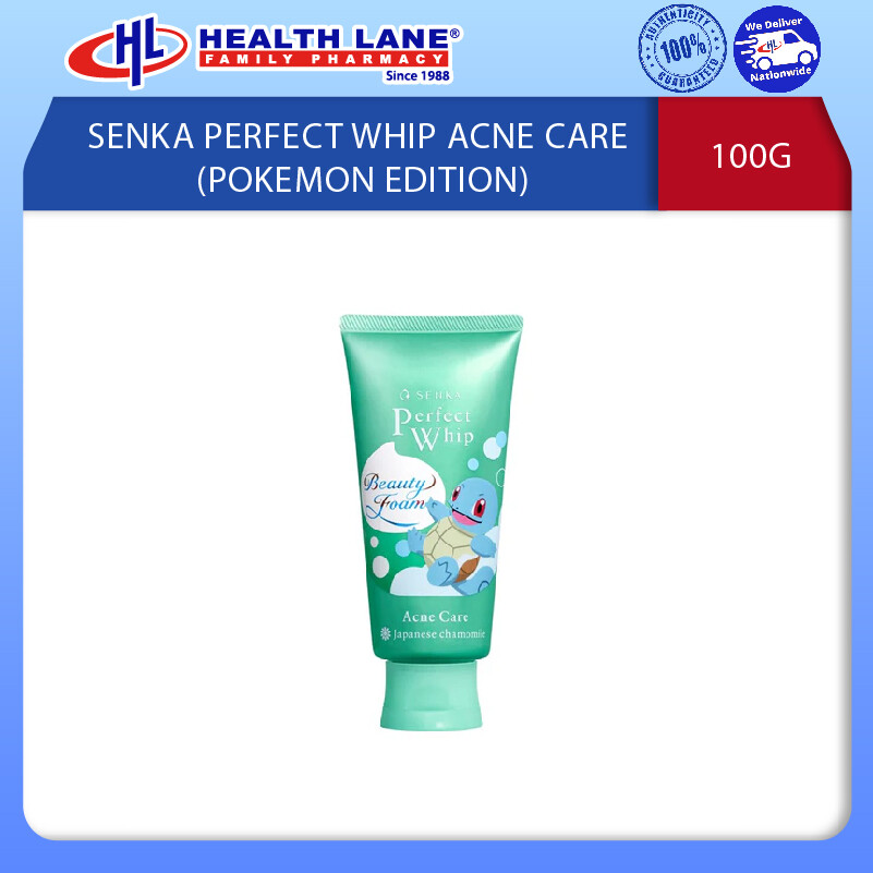 SENKA PERFECT WHIP JERAWAT CARE (POKEMON EDITION) 100G