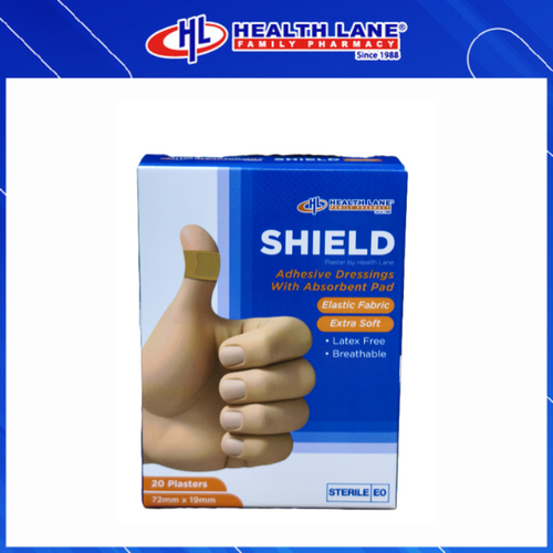 SHIELD ELASTIC PLASTER 20'S