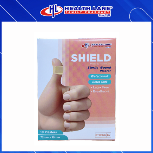 SHIELD WATERPROOF SKIN PLASTER 10'S