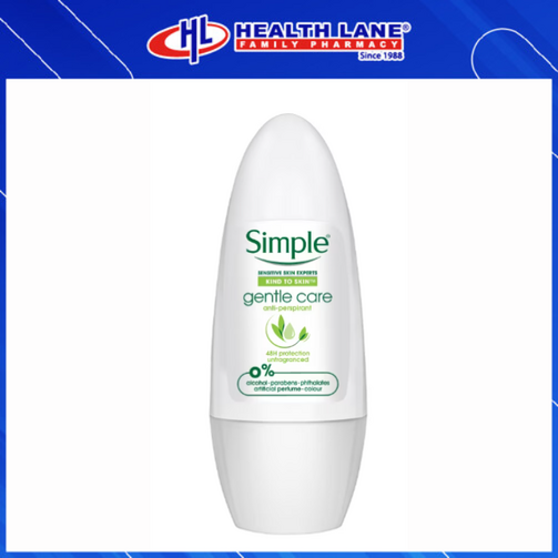 SIMPLE ANTI-PERSPIRANT DEO GENTLE 45ML
