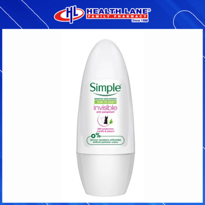SIMPLE ANTI-PERSPIRANT DEO INVISIBLE 45ML