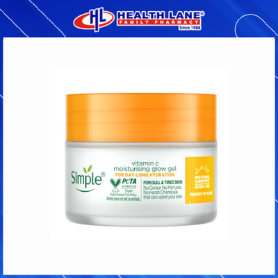 SIMPLE PROTECT & GLOW VITAMIN C MOISTURISING GEL 40G