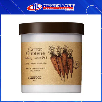 SKINFOOD CARROT CAROTENE CALMING WATER PAD 60'S