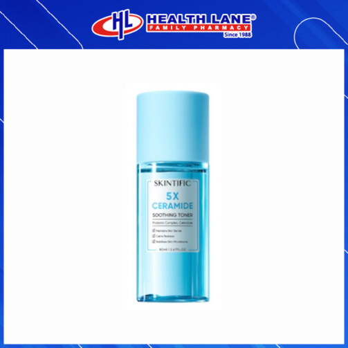SKINTIFIC 5X CERAMIDE SOOTHING TONER 80ML