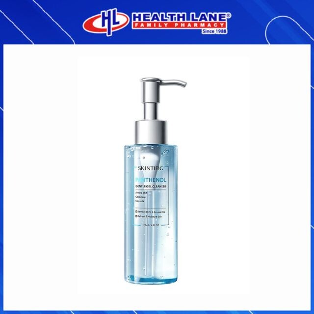 SKINTIFIC PANTHENOL GENTLE GEL CLEANSER 120ML